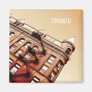 Eisen-Gebäude-Magnet Torontos flacher Magnet
