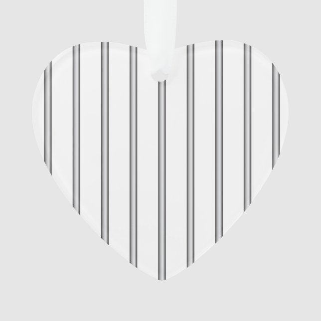 Eisen-Gefängnis-Stangen Ornament (Vorderseite)