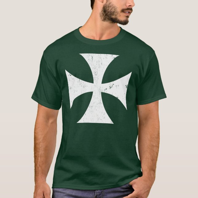 Eisen-Kreuz - Deutscher/Deutschland Bundeswehr T-Shirt (Vorderseite)