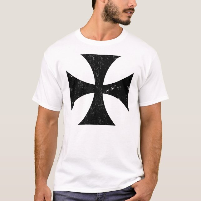Eisen-Kreuz - Deutscher/Deutschland Bundeswehr T-Shirt (Vorderseite)