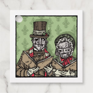 Eisen Maske Carolers - Geschenkartikel Tags Pop Go Geschenkanhänger