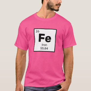 Eisen/Periodische Tabelle - T - Shirt von Fe-Eleme