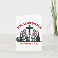 Eisen schärft Eisen Bibel Schrift Christliches Fit