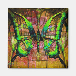 Eisen-Schmetterling Magnet