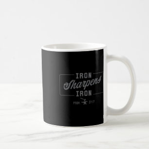 Eisen Sharpens Eisen Christlich Men Bible Scriptin Kaffeetasse