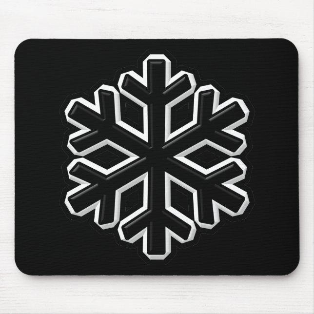 Eisen-Snowflake Mousepad (Vorne)