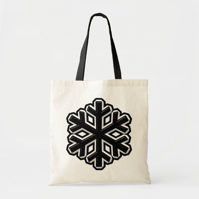 Eisen-Snowflake Tragetasche (Vorne)