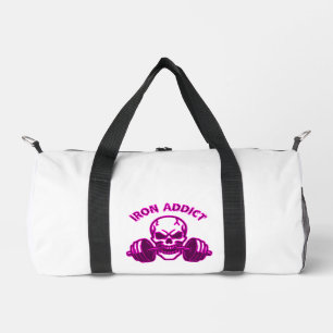 Eisen Sucht - Totenkopf Bodybuilding und Gewichthe Duffle Bag