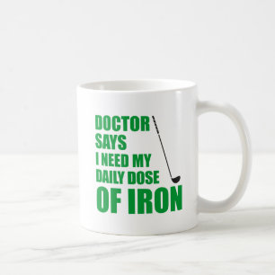 Eisen-Tasse Doktor-Says Daily Dose Of Kaffeetasse