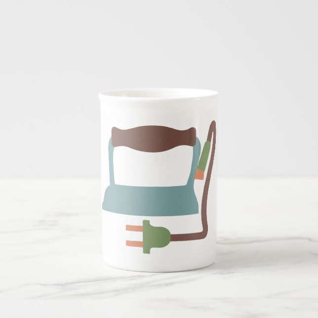 Eisen-Tasse Prozellantasse (Vorderseite)