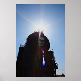Eisen und Licht in Kingman Poster