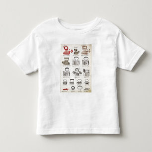 Eisen, von einem Geschäftskatalog der inländisch Kleinkind T-shirt