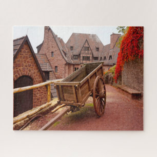 Eisenach Festung Wartburg Deutschland. Puzzle
