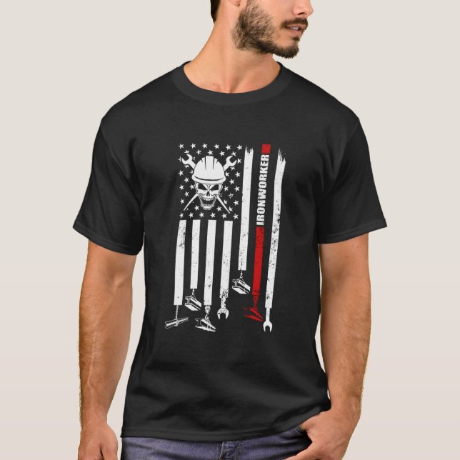 Eisenarbeiter Eisenarbeiter T-Shirt (Vorderseite)