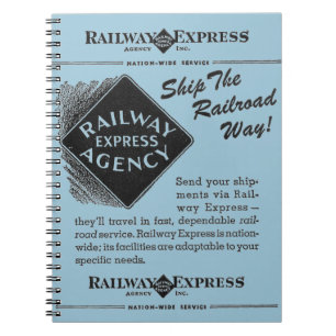 Eisenbahn ausdrücklich; Versenden Sie das Notizblock