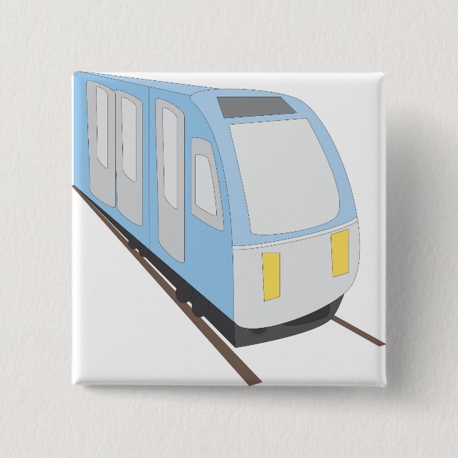 Eisenbahn Button (Vorderseite)