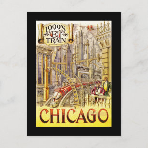 Eisenbahn der Zukunft Postkarte