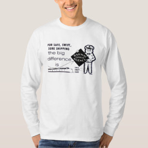 Eisenbahn-Express-Agentur 1959 Sweatshirt-T - Shir T-Shirt