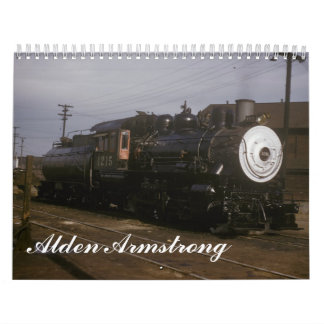 Eisenbahn-Fotografien durch Alden Armstrong Kalender