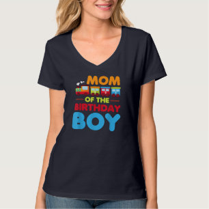 Eisenbahn Geburtstagsjunge Mama des Geburtstagsjun T-Shirt