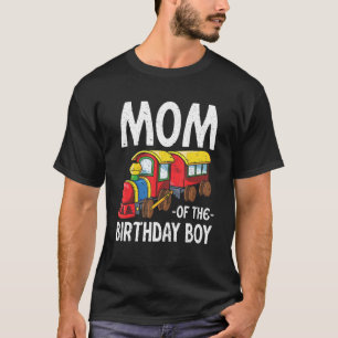 Eisenbahn Geburtstagsjunge Mama des Geburtstagsjun T-Shirt