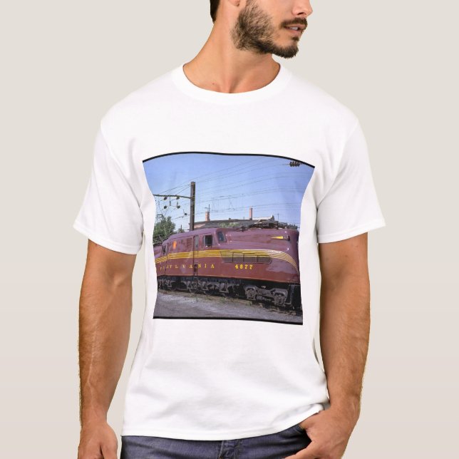 Eisenbahn GG-1_Trains USA-, Pennsylvania der Welt T-Shirt (Vorderseite)