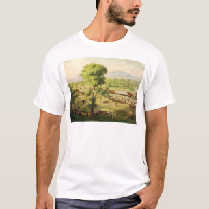 Eisenbahn im Tal von Mexiko, 1869 T-Shirt
