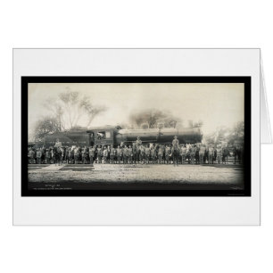 Eisenbahn & Kavallerie Foto 1907
