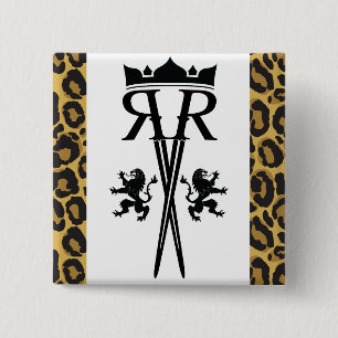 Eisenbahn-Logo-Knopf Button