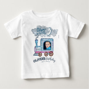 Eisenbahn Lover Geburtstag Baby T-shirt