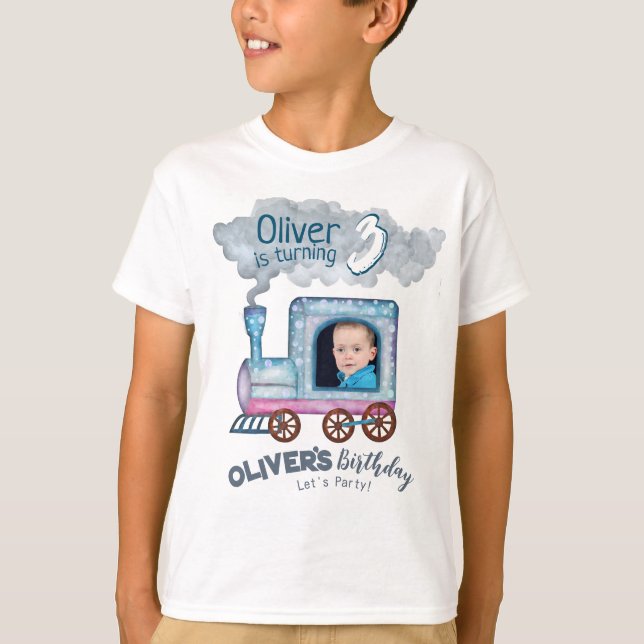 Eisenbahn Lover Geburtstag T-Shirt (Vorderseite)