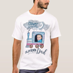 Eisenbahn Lover Geburtstagsthema T-Shirt