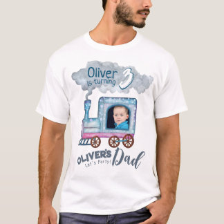 Eisenbahn Lover Geburtstagsthema T-Shirt