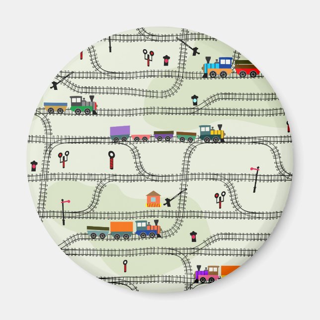 Eisenbahn Magnet (Vorne)