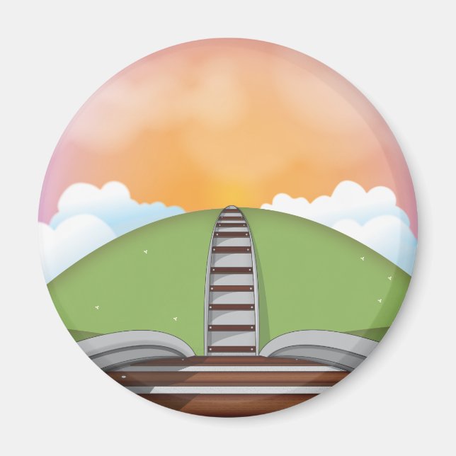 Eisenbahn Magnet (Vorne)