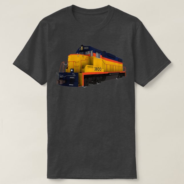 Eisenbahn-Motor 18 T-Shirt (Design vorne)