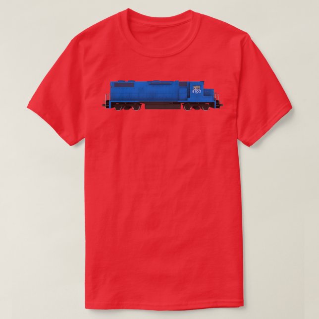 Eisenbahn-Motor 6 T-Shirt (Design vorne)