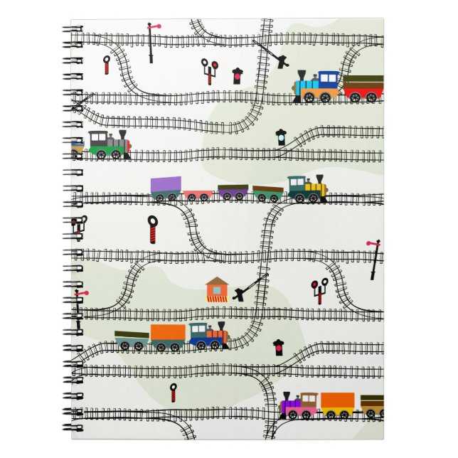 Eisenbahn Notizblock (Vorderseite)