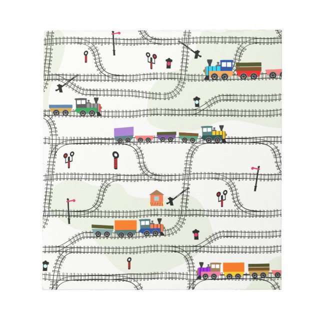 Eisenbahn Notizblock (Vorderseite)