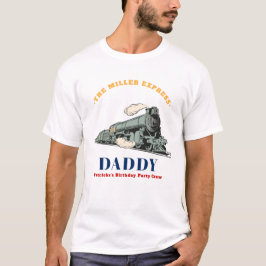 Eisenbahn-Opa Geburtstag Vintage-Zug T-Shirt