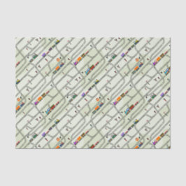 Eisenbahn Seidenpapier