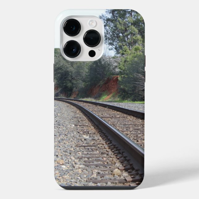 Eisenbahn-Telefonabdeckung iPhone Hülle (Rückseite)