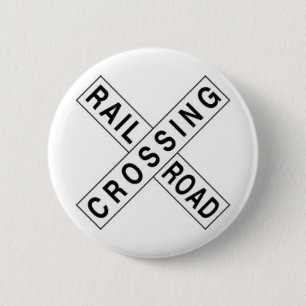EISENBAHN-ÜBERFAHRT BUTTON