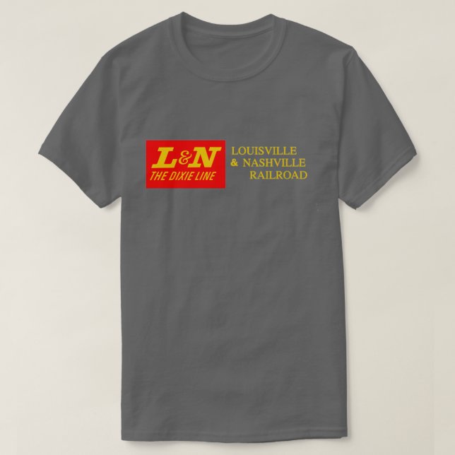 Eisenbahn Vintag Louisville und Nashville 1 T-Shirt (Design vorne)
