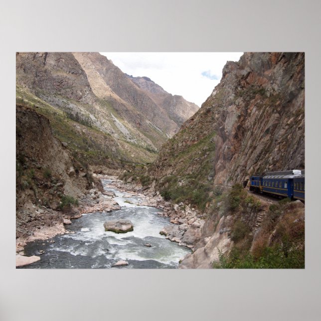 Eisenbahn von Inka nach Machu Picchu-Poster Poster (Vorne)