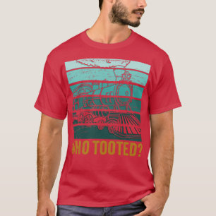 Eisenbahn Züge Vintage T-Shirt