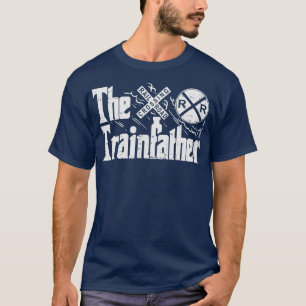 Eisenbahnbahnhof Bahningenieur Züge Geschenke T-Shirt