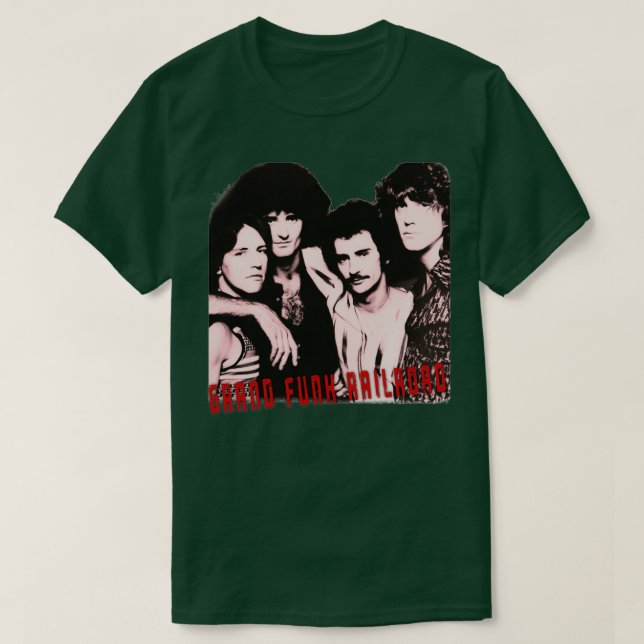 Eisenbahnband Grand Funk T-Shirt (Design vorne)