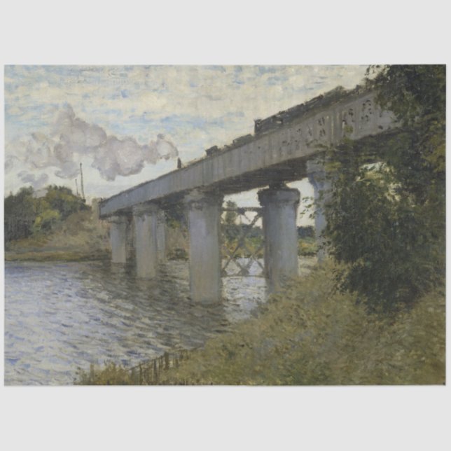 Eisenbahnbrücke in Argenteuil (Eisenbahn) (von Mon Seidenpapier (Vorderseite)