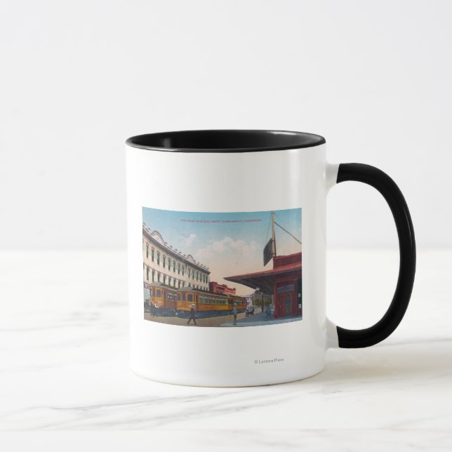 Eisenbahndepot Nord Electric Tasse (Rechts)
